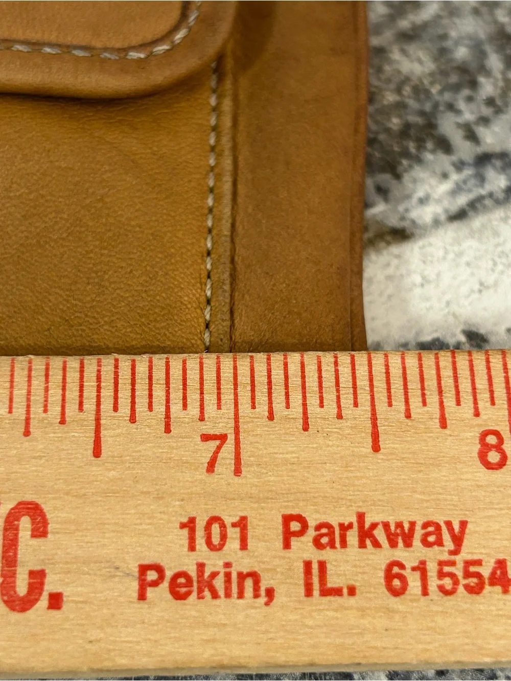 Coach tan leather